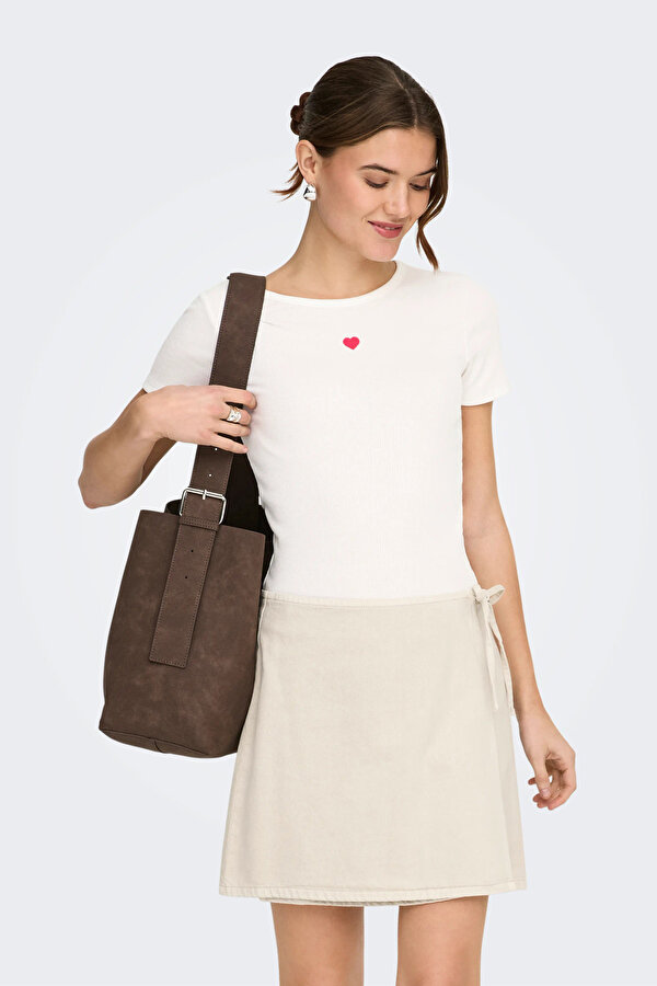 Only Bayan T Shirt 15342939 EKRU