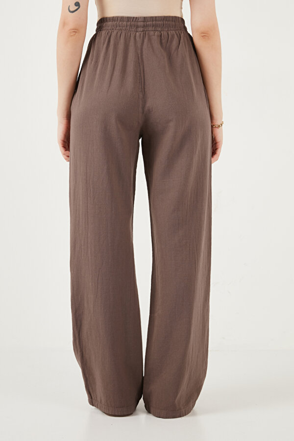 Lela Bayan Pantolon 668YP5118 KAHVE