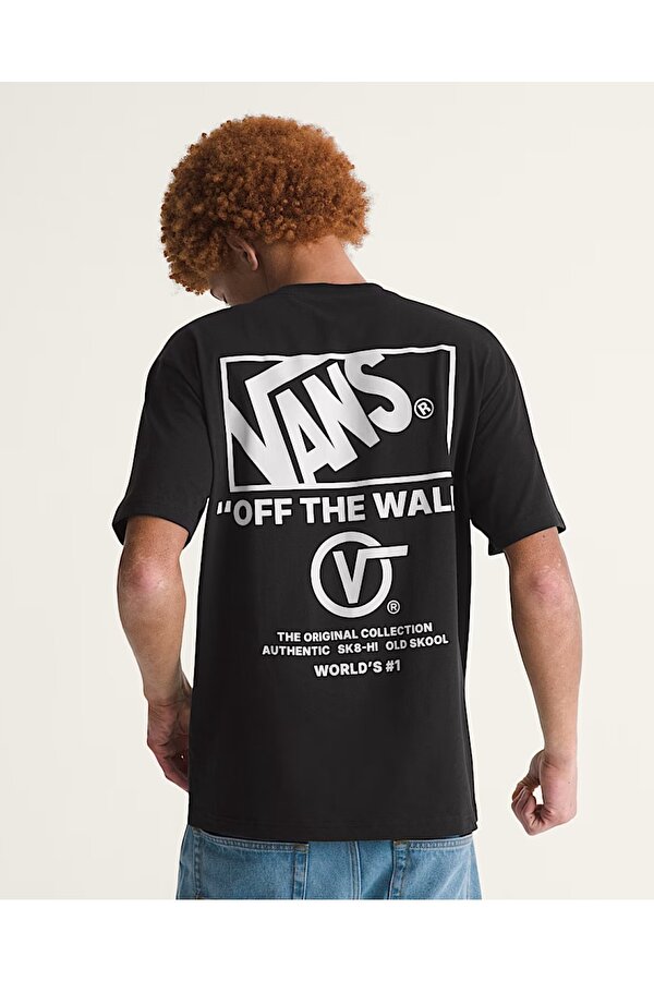 Vans Stacked Hi Ss Tee Erkek Siyah Tshirt Vn000pewy281