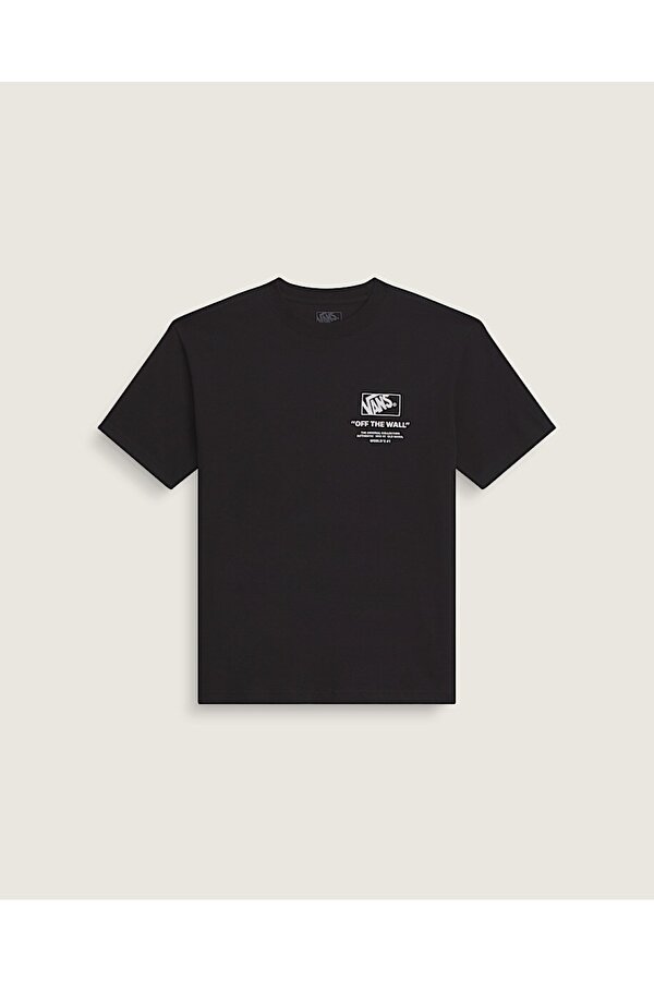 Vans Stacked Hi Ss Tee Erkek Siyah Tshirt Vn000pewy281