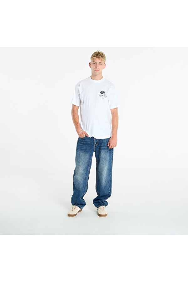 Vans Stacked Hi Ss Tee Erkek Beyaz Tshirt Vn000pewwht1