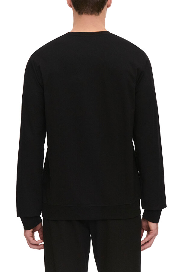 Reebok ID SMALL LOGO CREW SWEATS BLACK Man 060