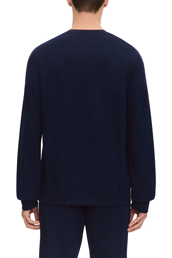 Reebok ID SMALL LOGO CREW SWEATS NAVY BLUE Man 060