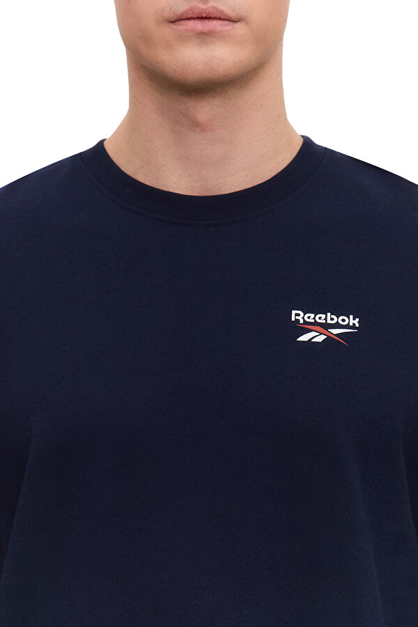 Reebok ID SMALL LOGO CREW SWEATS NAVY BLUE Man 060