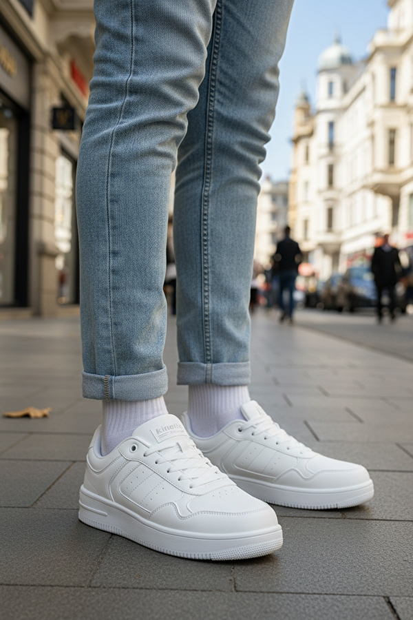 Kinetix LOWNER PU G 6FX Beyaz Unisex Sneaker