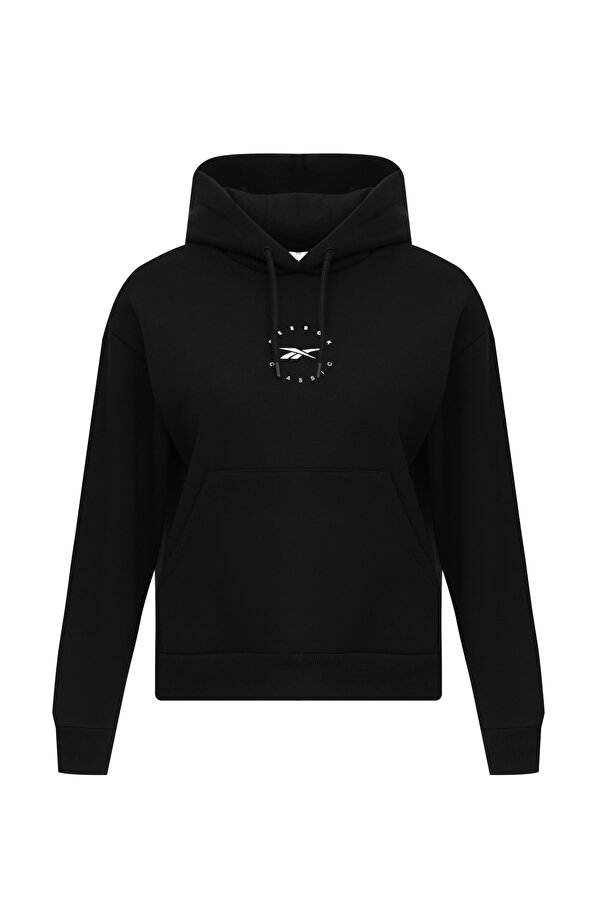 Q3 IDE FLEECE HOODIE Siyah Kadın Sweatshirt - 2. Ürüne %50 İndirim