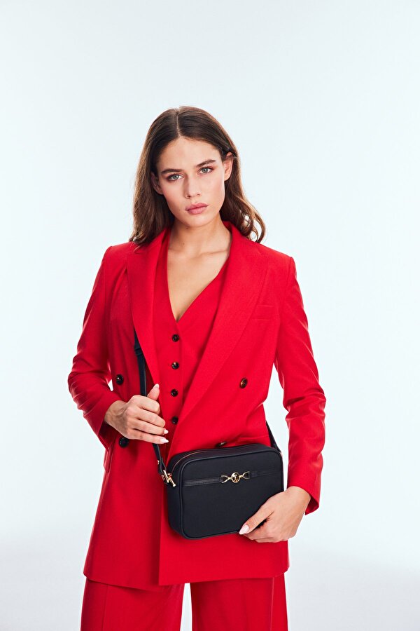 U.S. Polo Assn. US25234 Kadın Çapraz Çanta Siyah