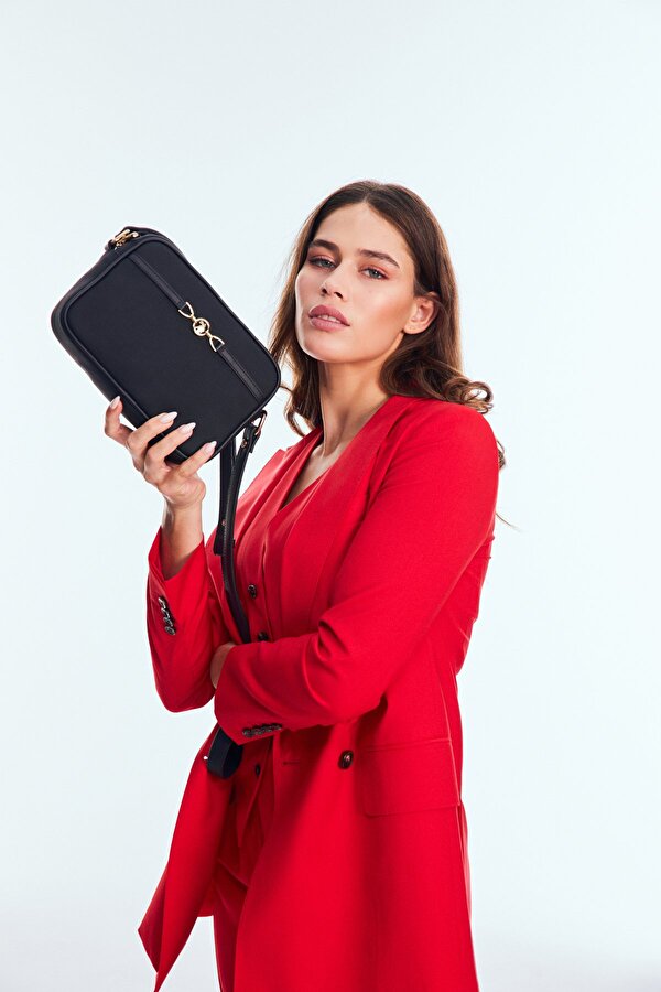 U.S. Polo Assn. US25234 Kadın Çapraz Çanta Siyah