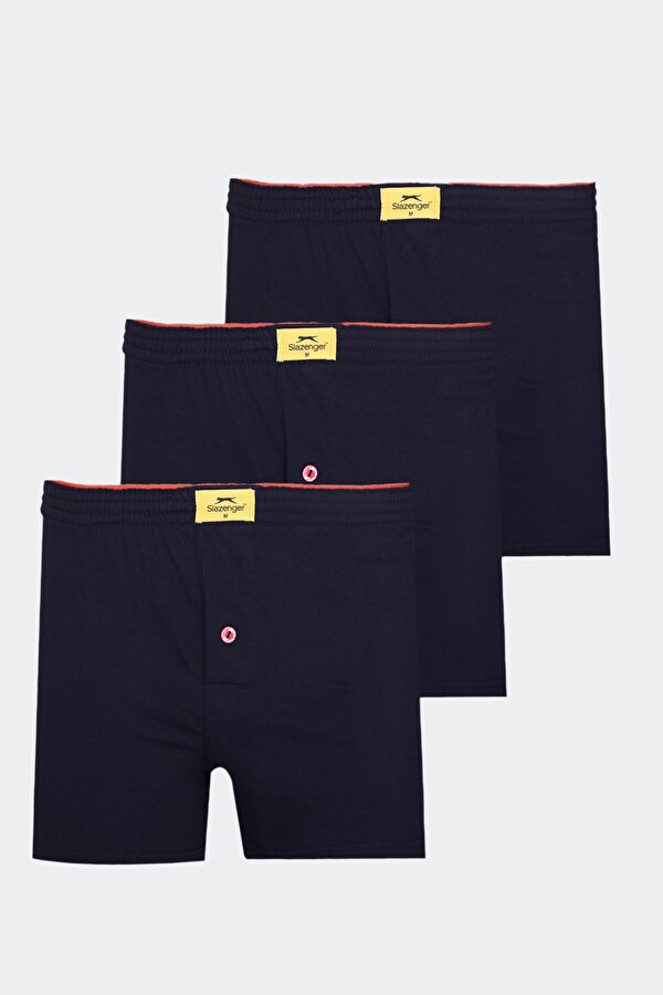 HE 3 lü Set Erkek Lacivert Boxer