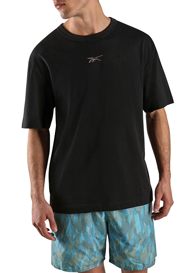 Reebok ATHLETE SPEED LOGO T-SHIR BLACK Man 054