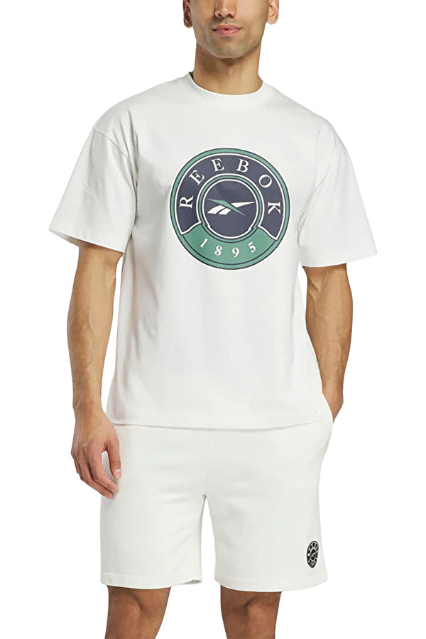 Reebok LAWN CLUB T-SHIRT ECRU Man 054