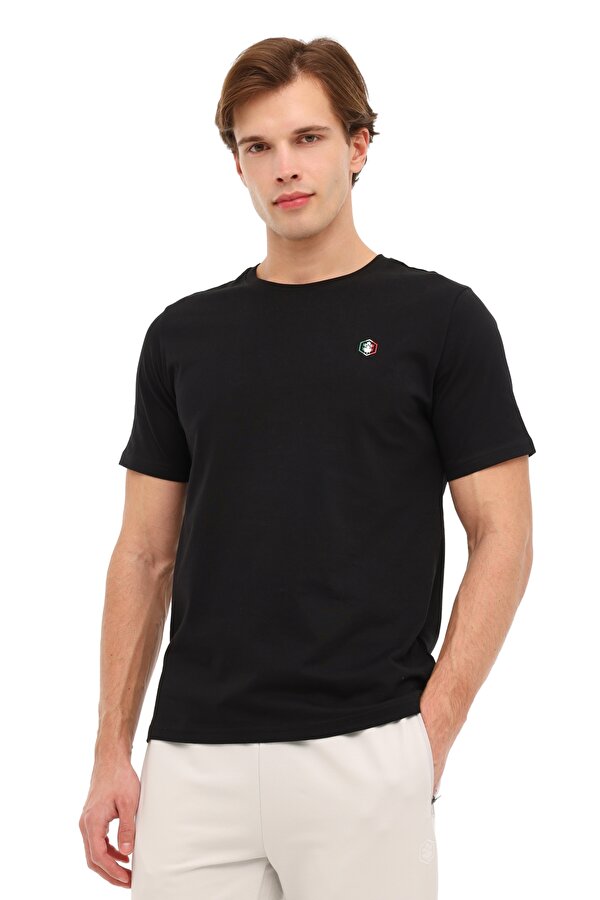 ML DEX 11ITL1314 6FX Siyah Erkek Kısa Kol T-Shirt - FLO 2. Ürüne %50 İndirim