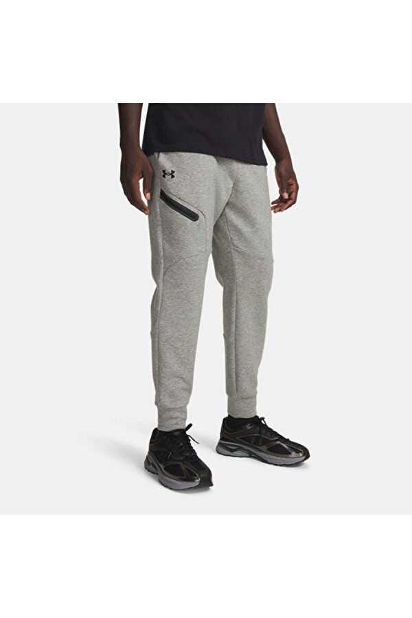 Unstoppable Fleece Joggers Erkek Gri Eşofman Altı