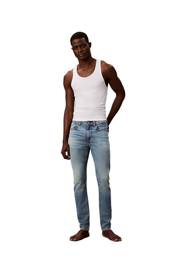 LV04RE700G Slim Taper Dispatcher Erkek Denim Pantolon