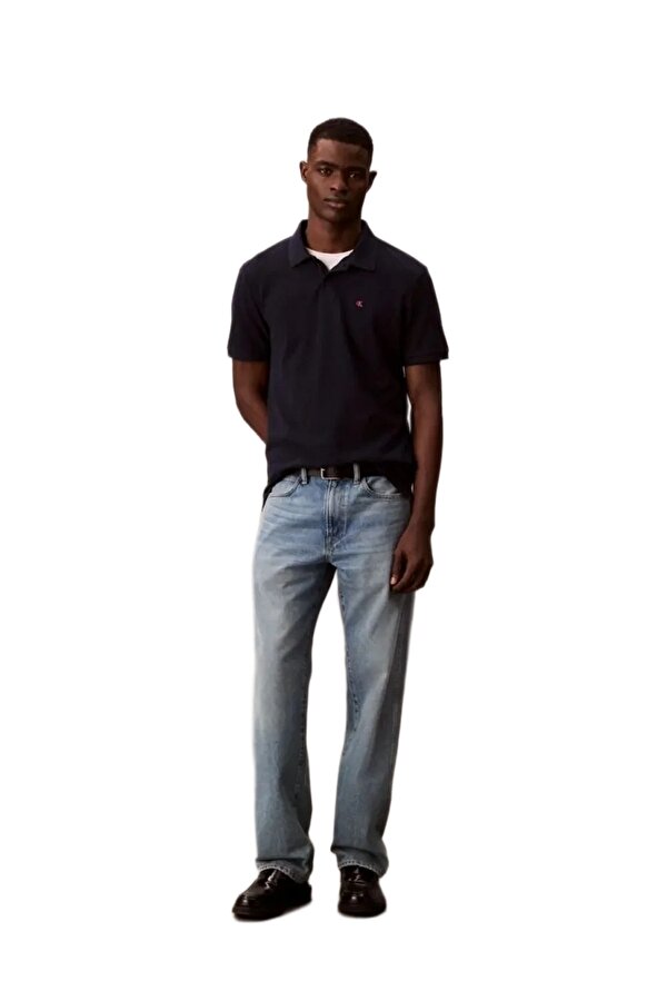 LV040EM269 Ss Monogram Pique Erkek Polo Tişört