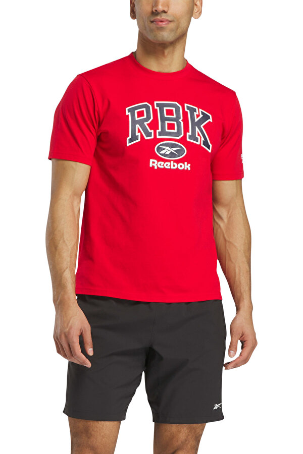 Reebok RBK COLLEGIATE T-SHIRT RED Man 054