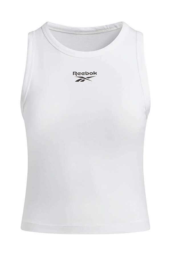 Reebok Id Rib Tank Белый Женщина Брюки