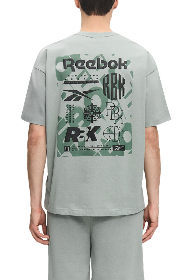 Reebok BACK FADE T-SHIRT LIGHT ANTHRACITE Man 054