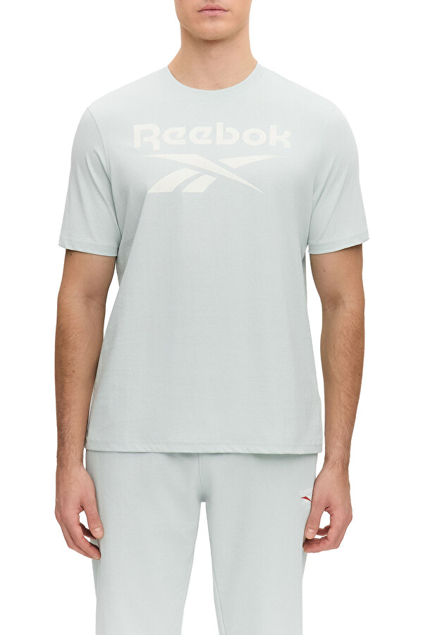 Reebok CHAD BIG LOGO CREW NECK S TURQUOISE Man 054