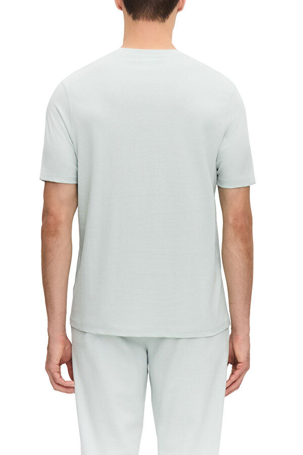 Reebok CHAD BIG LOGO CREW NECK S TURQUOISE Man 054