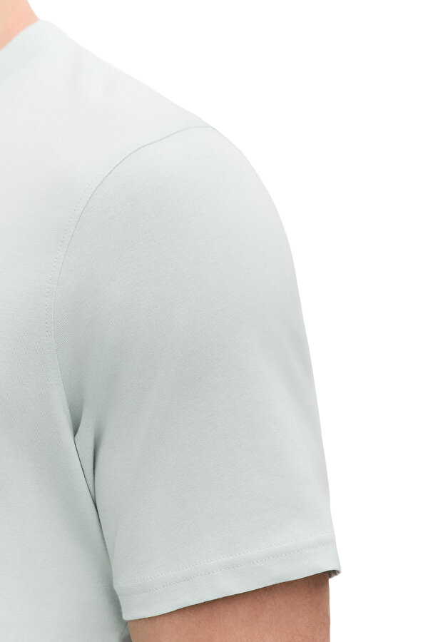 Reebok CHAD BIG LOGO CREW NECK S TURQUOISE Man 054