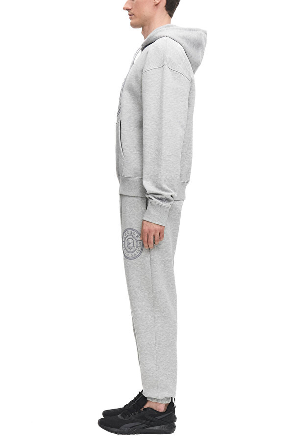 Reebok CREST HOODIE GRAY MELANGE Man 449