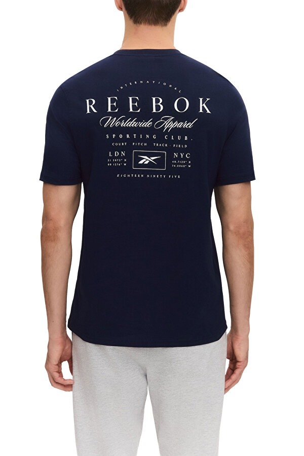 Reebok WORLDWIDE GRAPHIC TEE NAVY BLUE Man 054