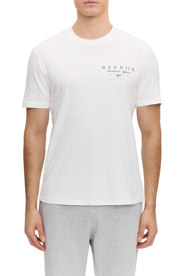 Reebok WORLDWIDE GRAPHIC TEE WHITE Man 054