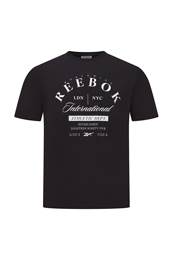 Reebok INTERNATIONAL GRAPHIC TEE BLACK Man 054