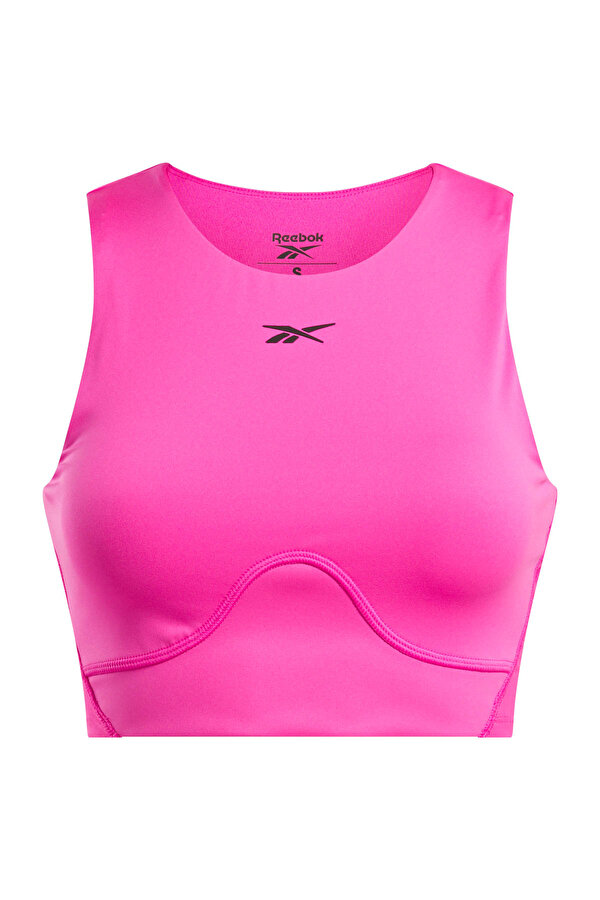 LUX CONTOUR CROP Pembe Kadın Atlet - 2. Ürüne %50 İndirim