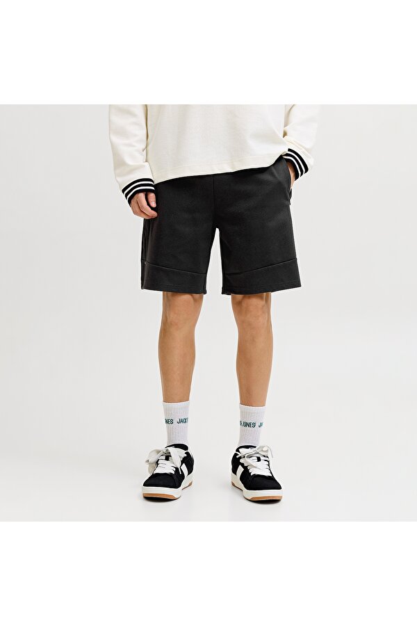 Jack&Jones Gordon Base Sweat Short Erkek Siyah Şort