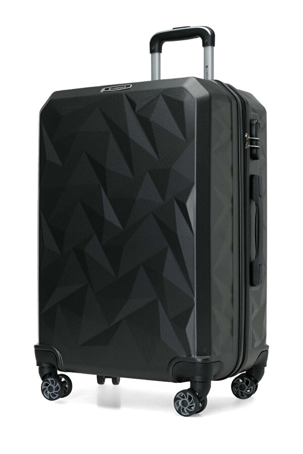 HEXAGON -B ABS 6FX ANTRASIT Unisex Büyük Boy Valiz Fiyatları