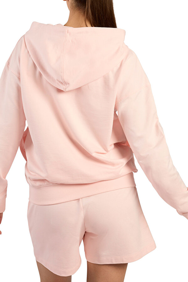 Reebok ID SMALL LOGO FULL ZIP HO PINK Woman 449