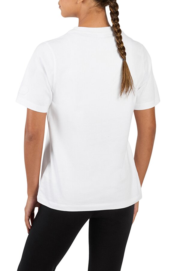 Reebok STUDDED LOGO T-SHIRT WHITE Woman 054