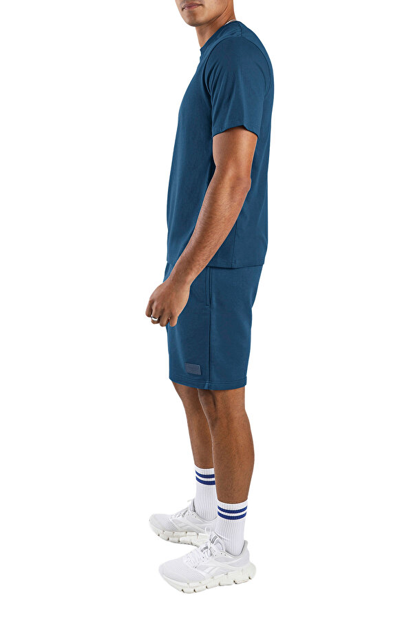Reebok SILICONE BADGE T-SHIRT AIRFORCE BLUE Man 054