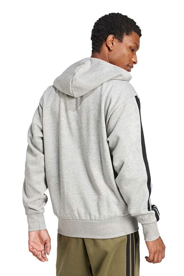 adidas M 3S FL FZ HD GRAY Man 448