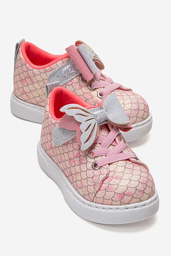 Kız Çocuk Pembe Sneaker Ayakkabı