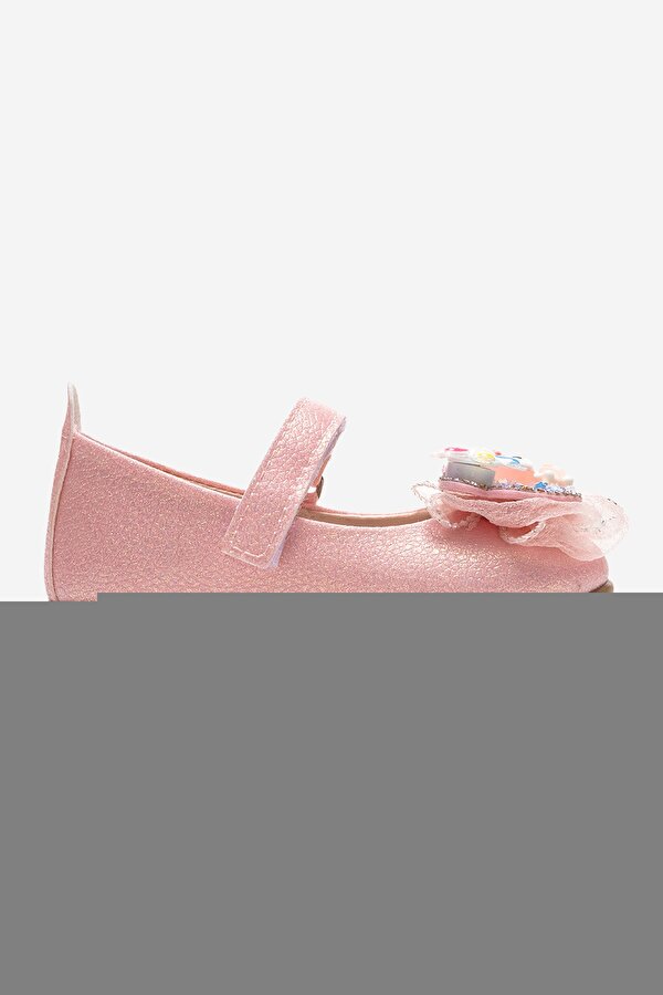 Pampili Kız Çocuk Pembe Günlük Babet