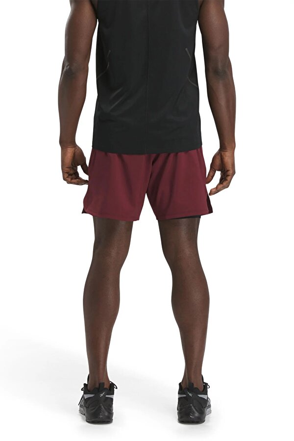 Reebok SPEED 3.0 2 IN 1 SHORTS BORDEAUX Man 337