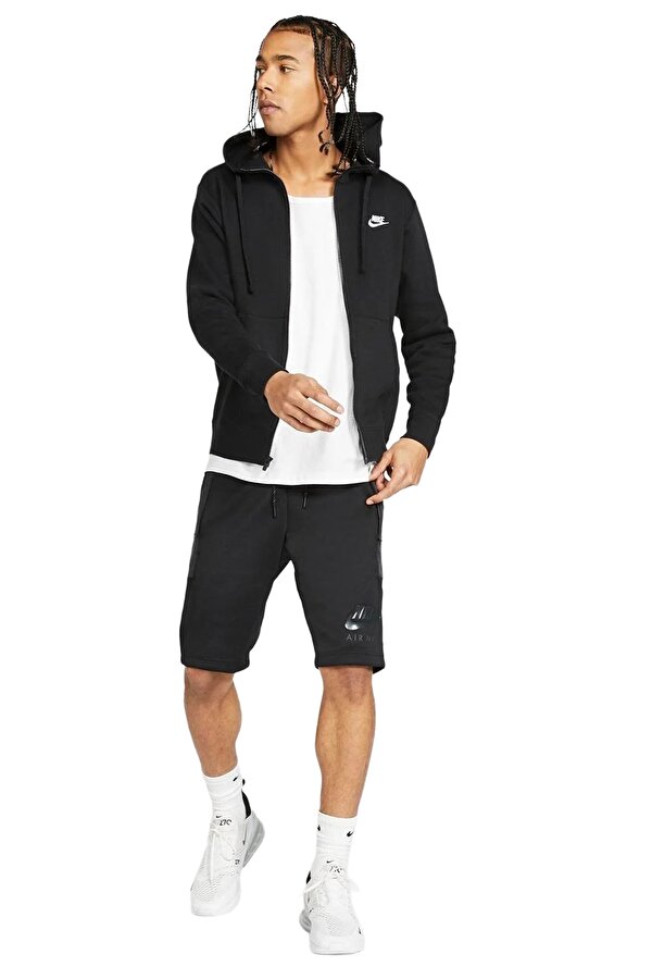 Nike M NSW CLUB HOODIE FZ BB BLACK Man 448