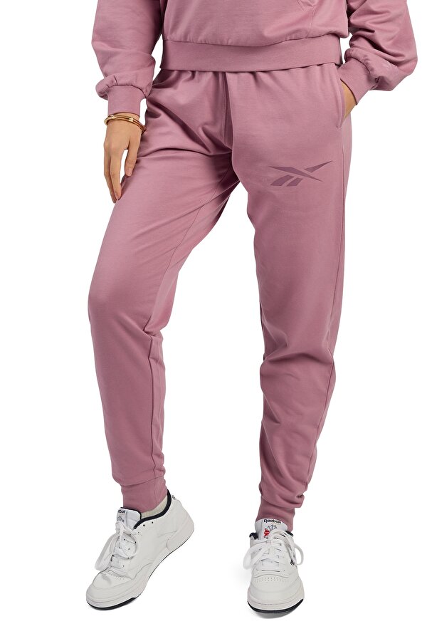 Reebok SATIN LOGO JOGGER PANTS PURPLE Woman 063