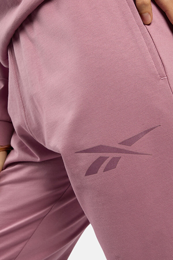 Reebok SATIN LOGO JOGGER PANTS PURPLE Woman 063