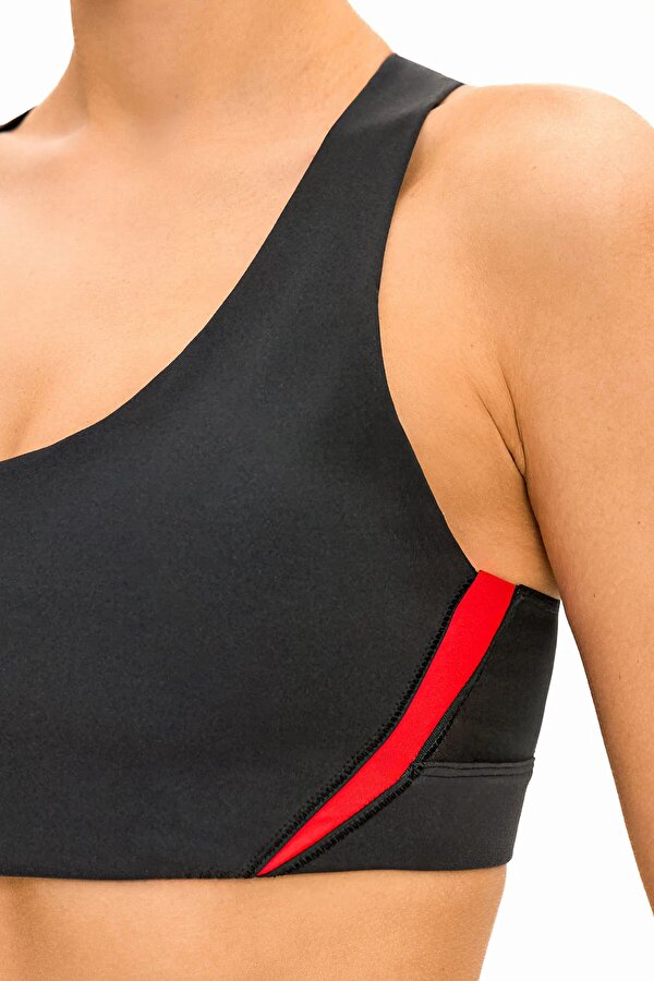 Reebok Lux Racer Bra - Cb Черный Женщина Топ