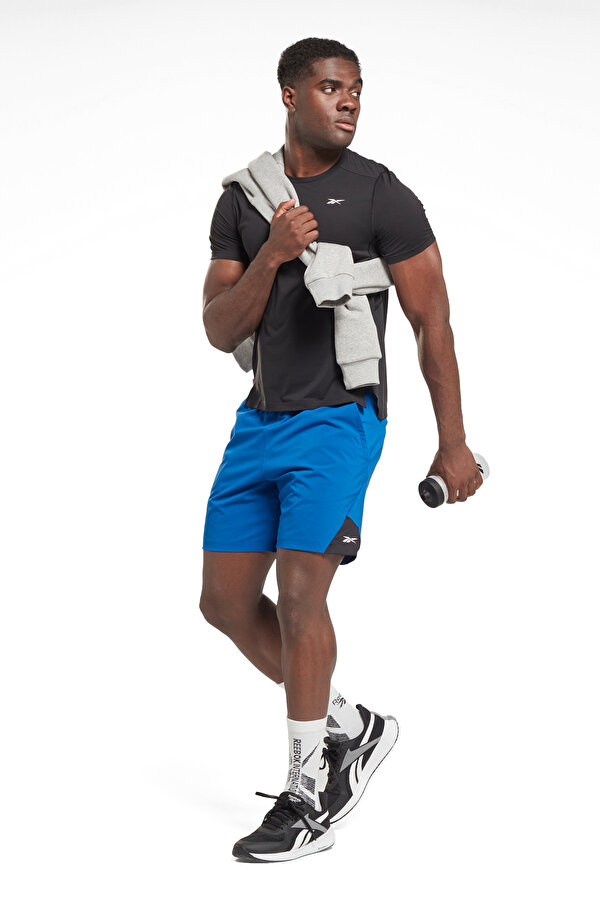 Reebok Ubf Strength+ Short Синий 008 Мужчина Шорты