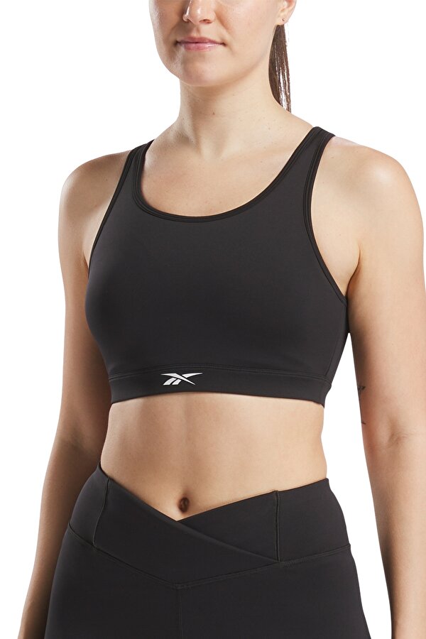 Reebok Tulip Core High Impact Br Черный Женщина Топ