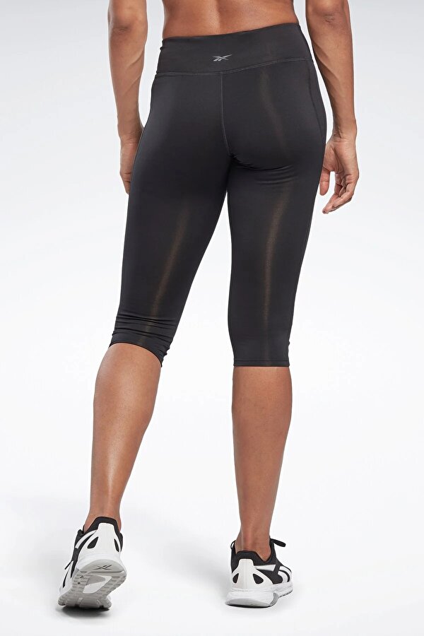 Reebok Wor Basic Capri Черный Женщина Леггинсы