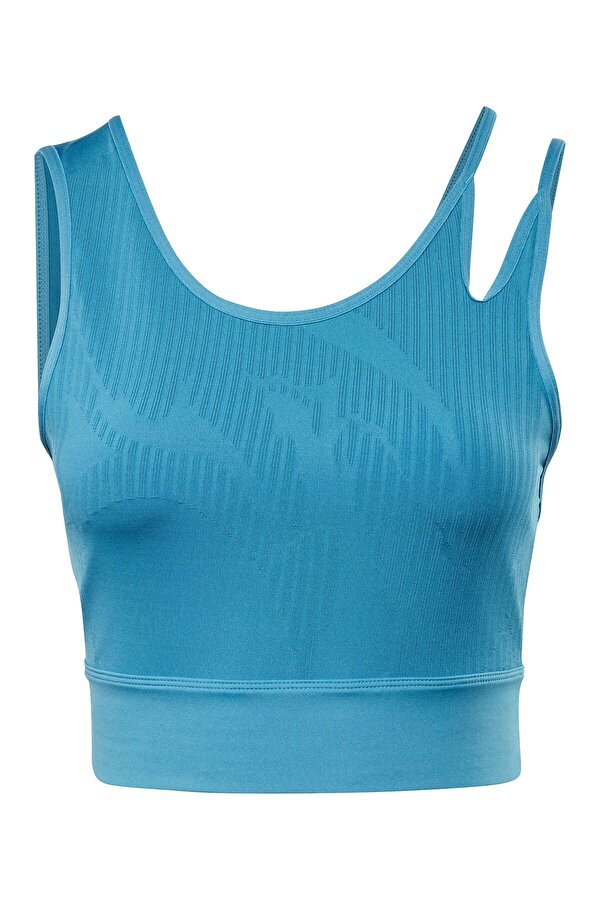 Reebok Knit Training Crop BLUE Woman 046
