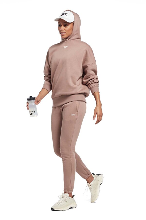 Reebok LUX OVERSIZED HOODIE L BROWN Woman 449