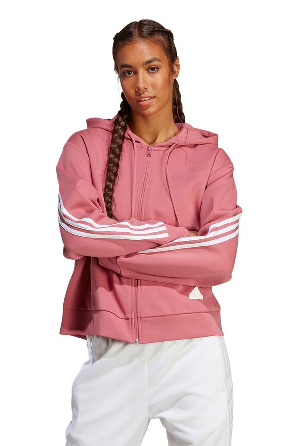 adidas HOODED TRACK TOP PINK Woman 448