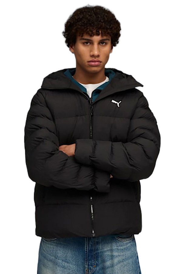 Puma Mono Hooded Jacket BLACK Man 057